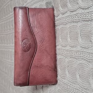 Vintage Maroon Brixton Cowhide Wallet